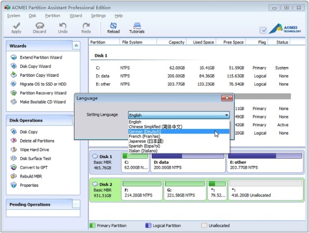 Aomei Partition Assistant Pro V 5 5 With Key Geboren